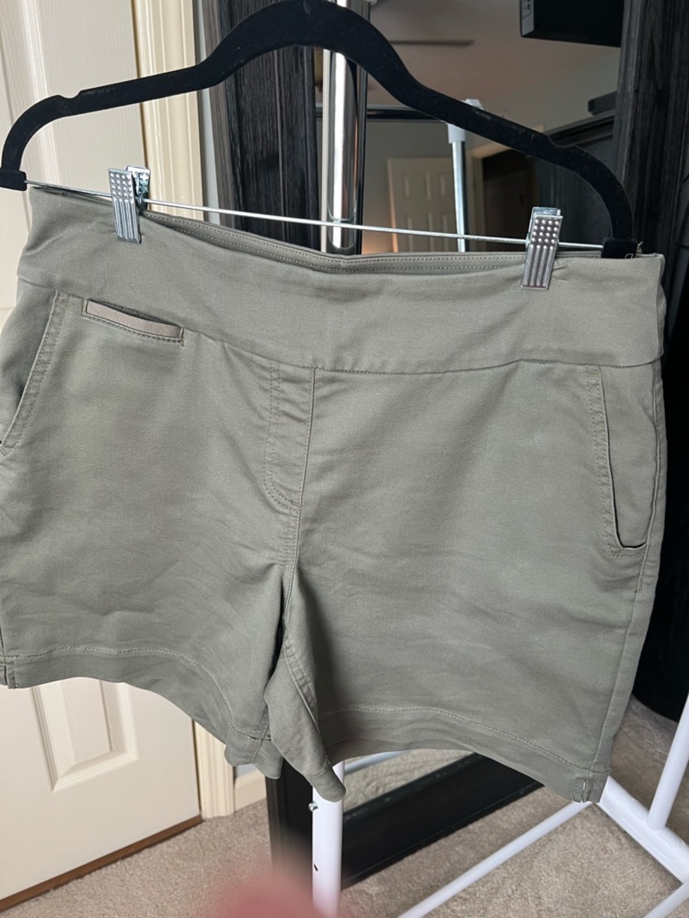 Westbound Olive Green Women's Shorts